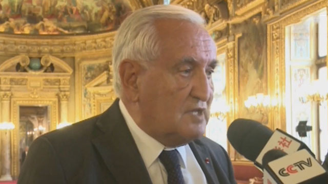 法国前总理拉法兰期待“一带一路”世界回响 法国前总理拉法兰期待“一带一路”世界回响