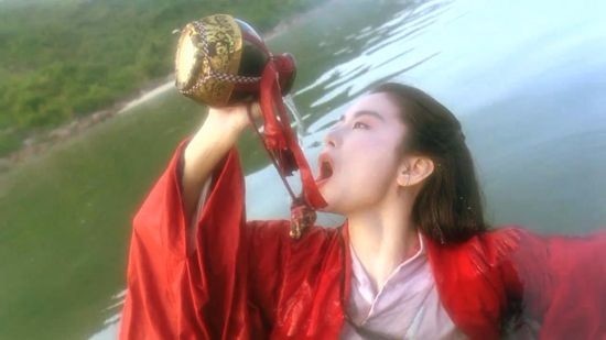 古装影视红衣美女盘点,郑爽霸气不足张馨予眼