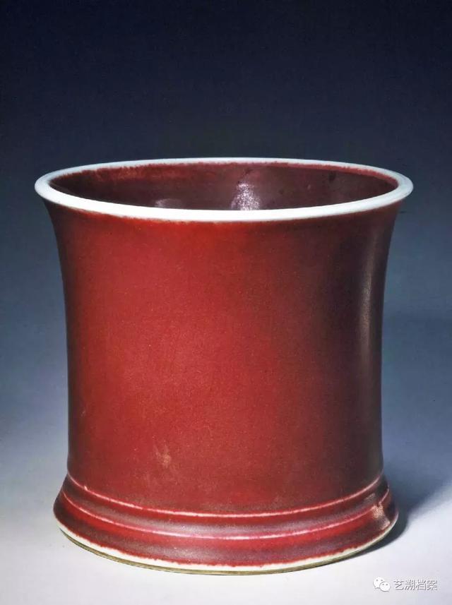 康熙官窑霁红 郎红和豇豆红瓷品赏鉴 雪花新闻