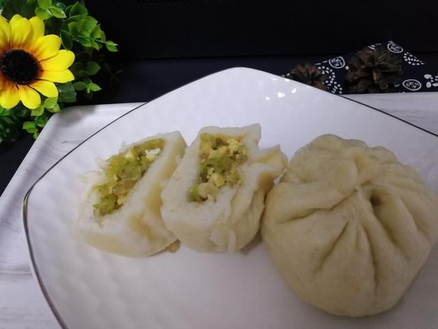 素馅包子-萝卜鸡蛋粉条馅