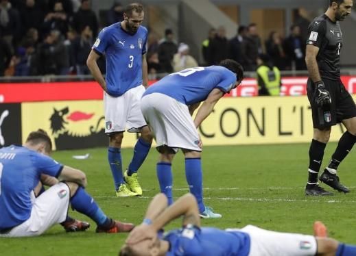 是谁让世界杯冠军功臣沦为耻辱,意大利的沦落