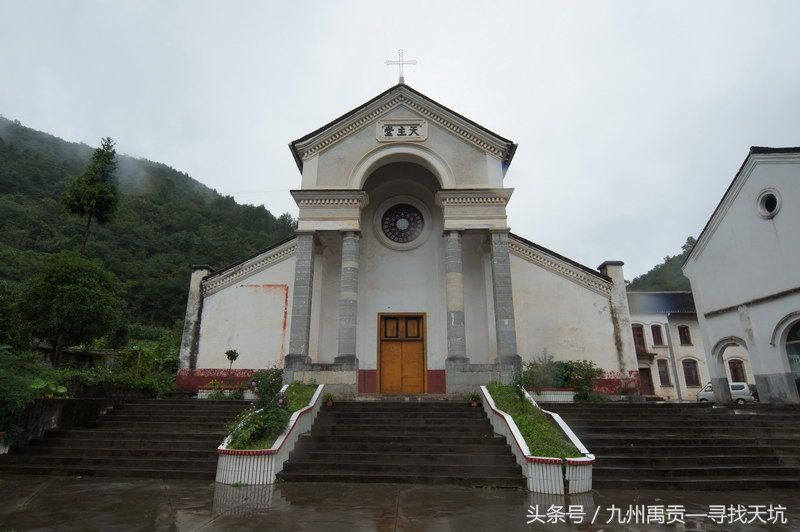 清代古教堂,湖北宜昌长阳县大堰乡石磙淌村天