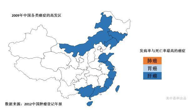 2018最新中国"癌症地图" 这里是癌症高发地区