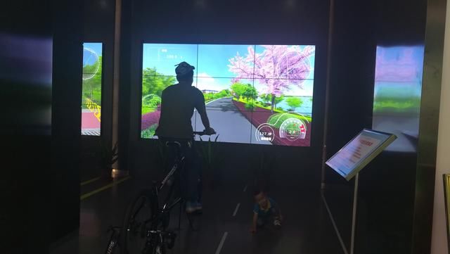 襄阳市规划展览馆掠影好玩的高科技互动游戏