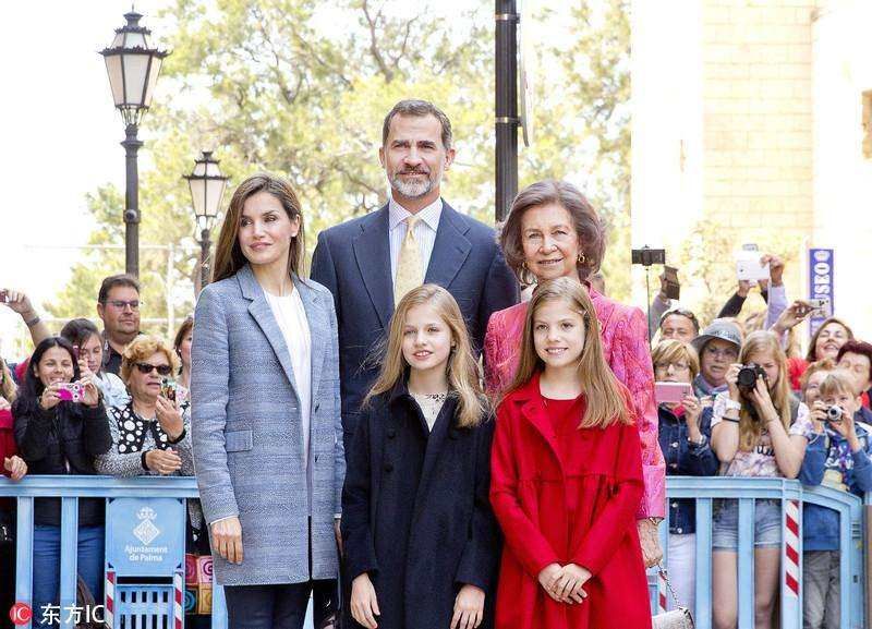 西班牙王室姐妹花为啥那么美,看完你就知道了