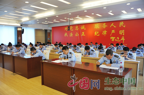 五四前夕巴中市公安机关举行首届调研文秘大