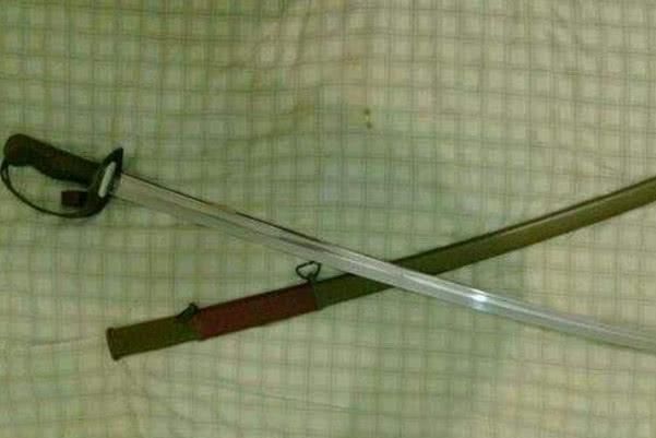 它是解放军唯一列装骑兵军刀,原型是日本刀,现