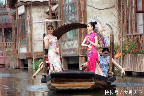 佛山景区举办旗袍丽人节主题活动,倡导中国传