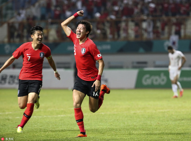 韩国U23轻取伊朗进8强,国足今日将战沙特