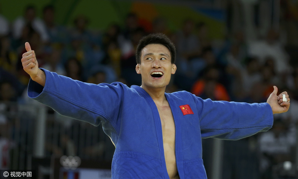组图-柔道男子90KG铜牌战:程训钊获铜牌 组图-柔道男子90KG铜牌战:程训钊获铜牌