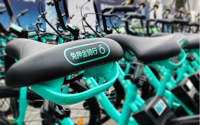 滴滴青桔单车天津上线 共享单车免押金时代到