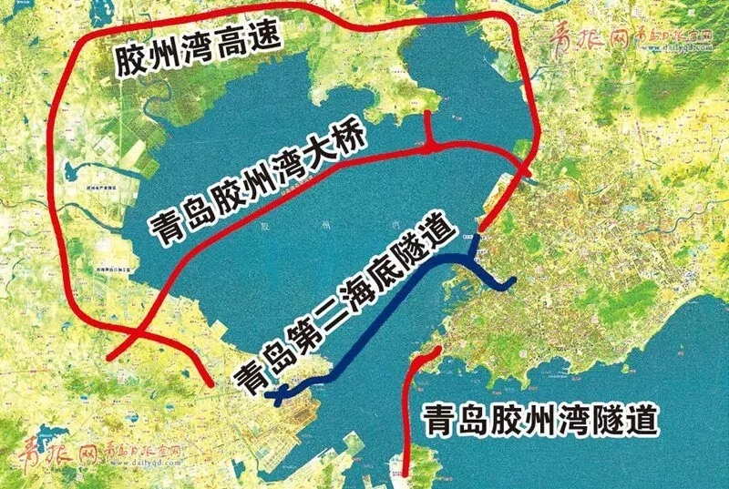 梭鱼湾海底隧道公示图片