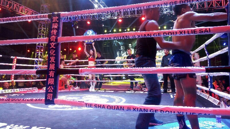 铁煞拳压轴2017中国怀化自由搏击赛