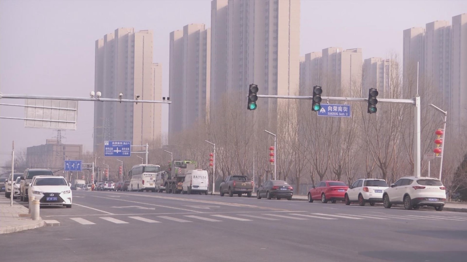 豆各庄完善路网建设 打通居民出行最后一公里