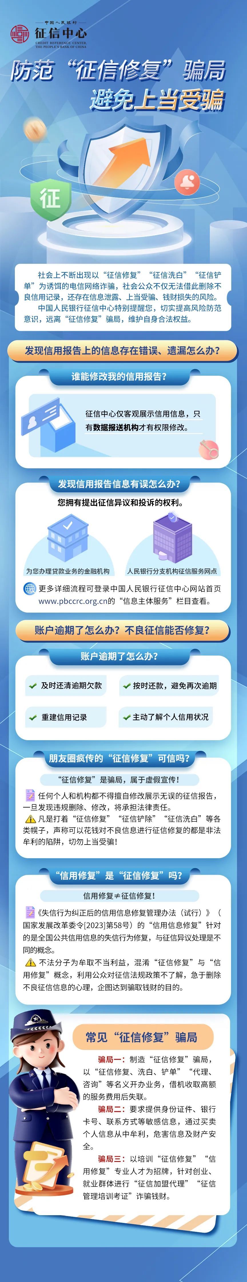 防范“征信修复”骗局 避免上当受骗_北京时间