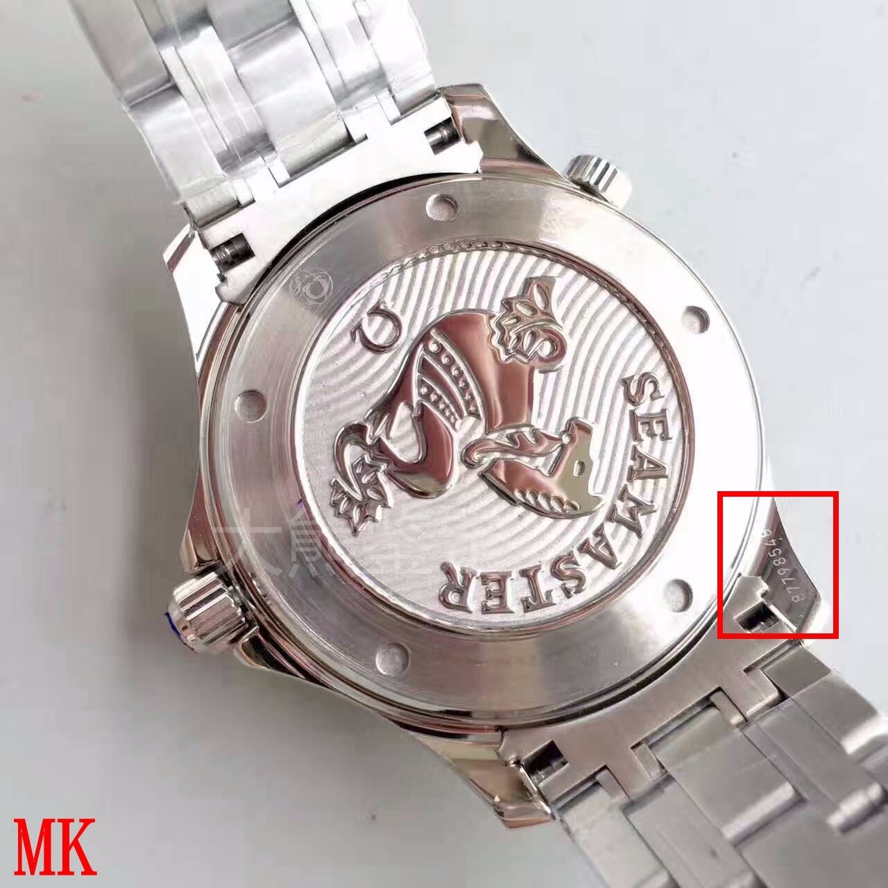 大熊鉴定:两步鉴别mk厂欧米茄海马300是否对