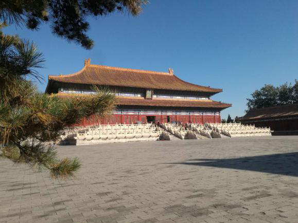 《太庙国学讲坛》专题片拍摄幕后花絮照片。