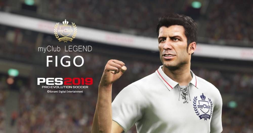 传奇!菲戈加入PES2019传奇球员阵营