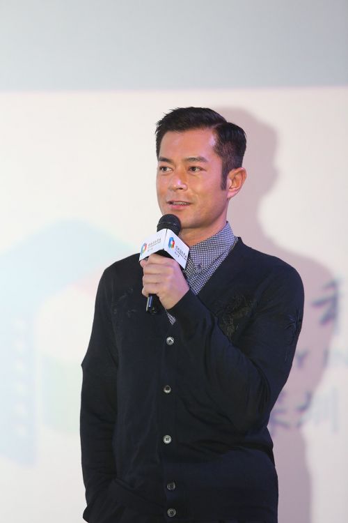 《杀破狼·贪狼》路演古天乐笑容满面