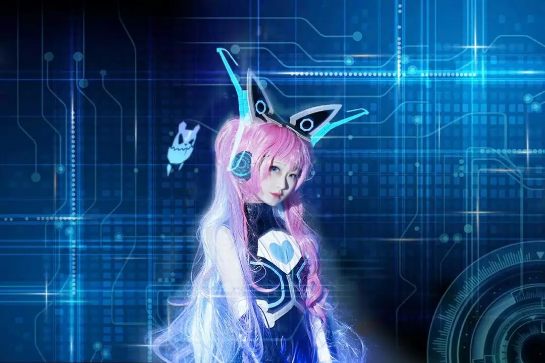 王者荣耀cosplay,安琪拉发福利,图8我给100分