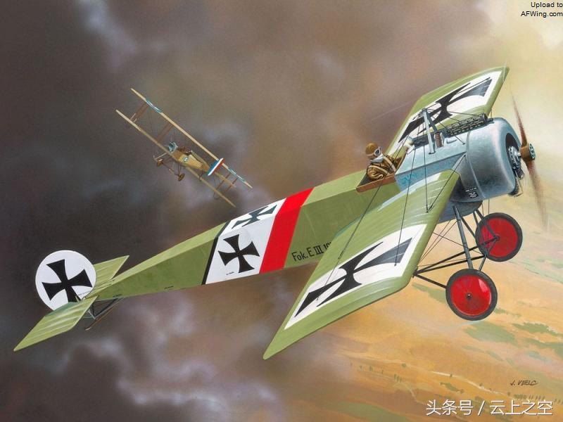 福克E战机|世界上第一架战斗机