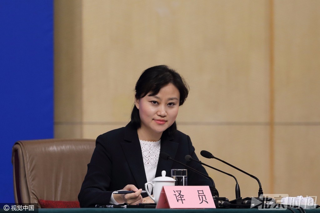 个个高颜值 两会翻译官现场霸气全开