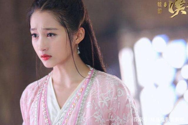 穿粉色古装的女明星们,李沁迪丽热巴最美,关晓