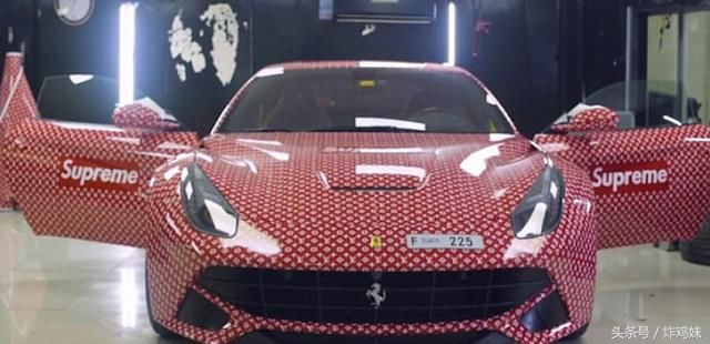 迪拜15岁富二代炫富无极限,这次脑筋动到法拉