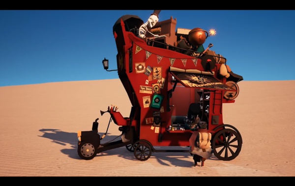 抱起小猪玩命跑,《little devil inside》公布最新游戏画面