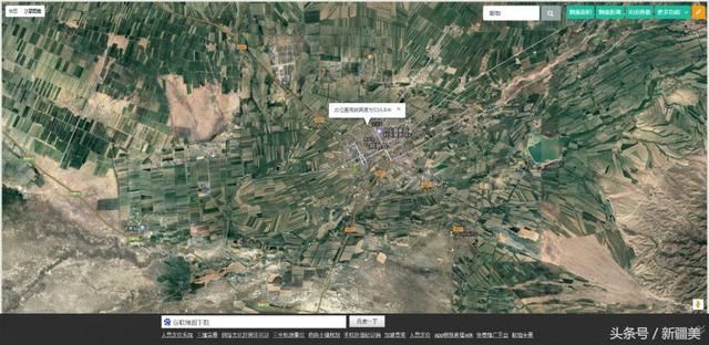 新疆高原反应?看卫星海拔地图