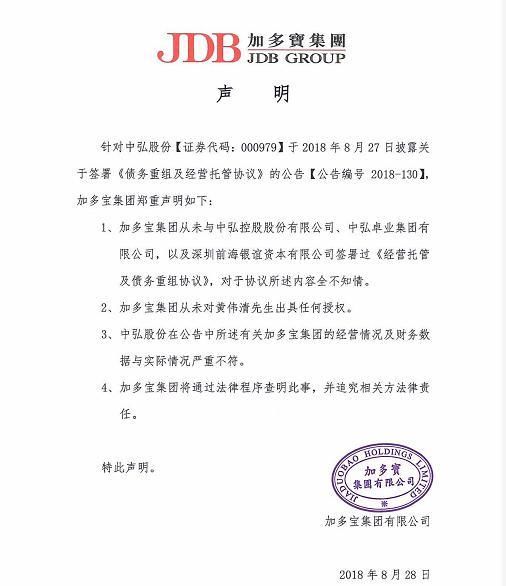 中弘股份:只要不被退市,脸也可以不要