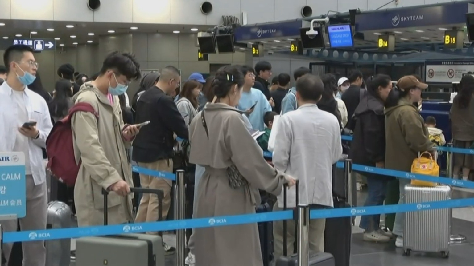 2024年以来首都机场国际及地区旅客突破500万人次