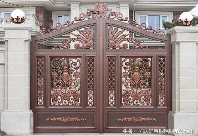 安装别墅大门多少尺寸适合 庭院大门风水布局