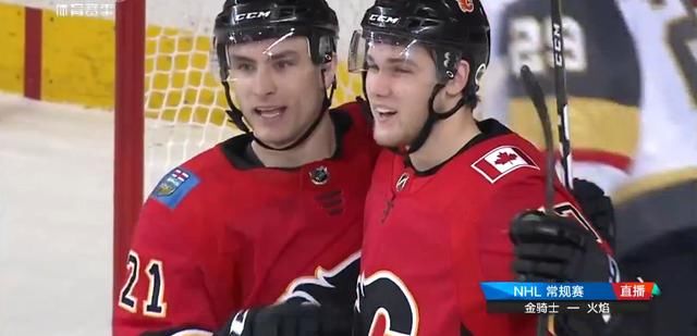 冰球冰与火大战!拉斯维加斯金骑士1-7不敌卡