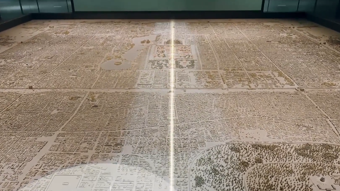 中轴线地上建筑与天上星宿对应