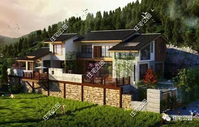 新农村建中式别墅最佳户型前30名,第1有多漂亮