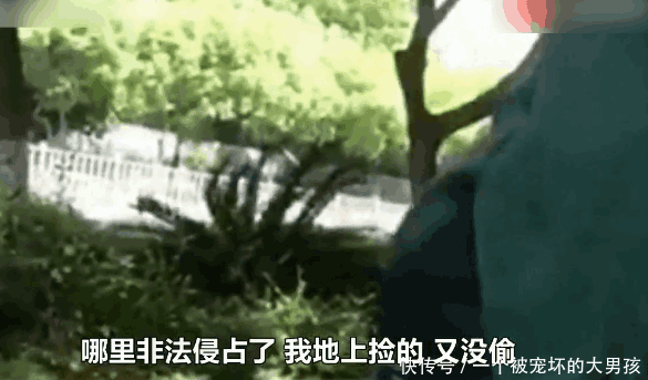 大妈捡手机索要2000元, 未能满足后竟女摔苹果