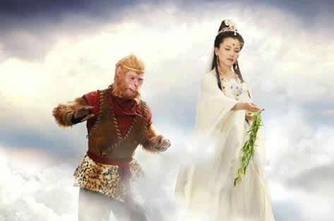 88年天空上出现孙悟空:神话中的角色竟然出现