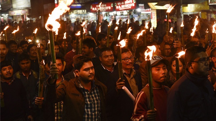 两亿印度人大罢工 抗议莫迪政府