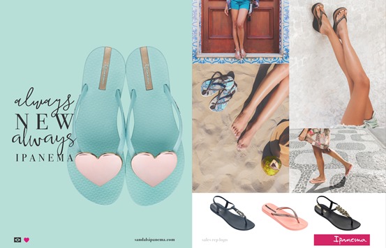 巴西时尚人字拖Ipanema和凉鞋grendha品牌将亮相CHIC 2017 巴西时尚人字拖Ipanema和凉鞋grendha品牌将亮相CHIC 2017
