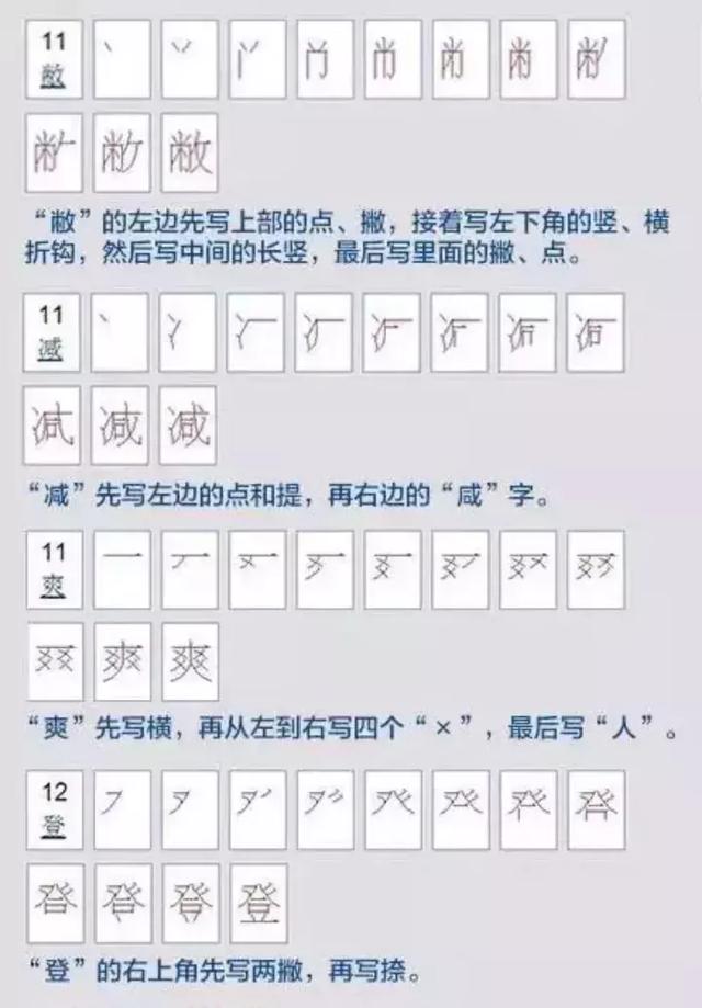 董字笔画,鹏字笔画,辰字笔画_大山谷图库