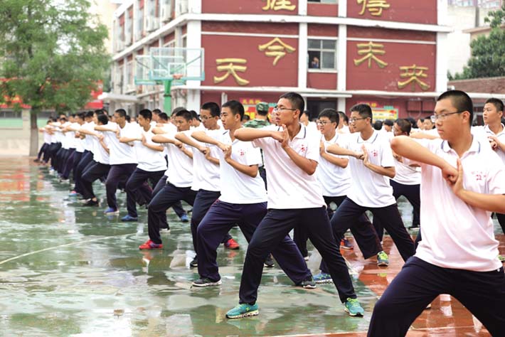 衡水二中學子軍訓日記(組圖)