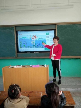 珍爱生命预防溺水尉氏县洧川镇仝庄小学开展防