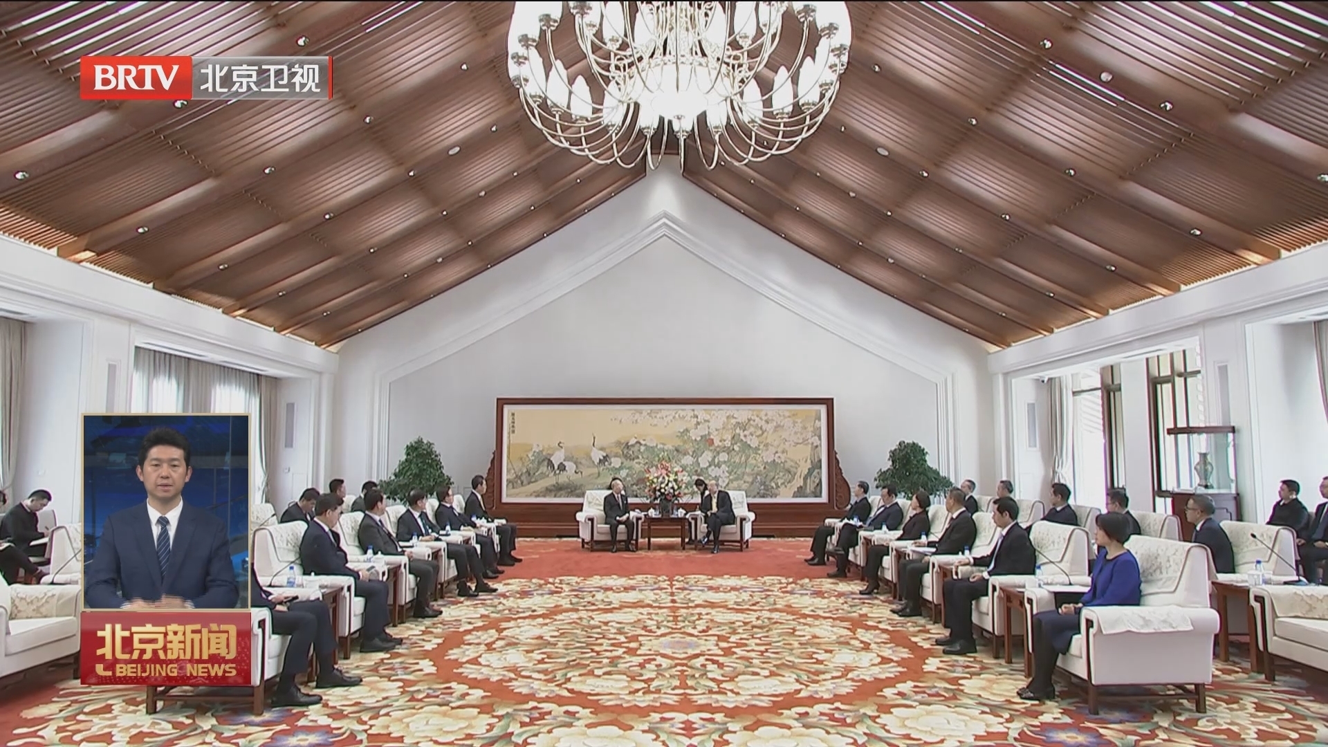 尹力会见韩国企业家代表团 尚福林一同会见