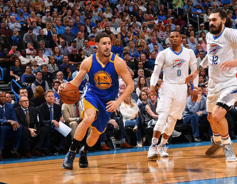 16年西部决赛G6最后5分钟雷霆还领先勇士7分