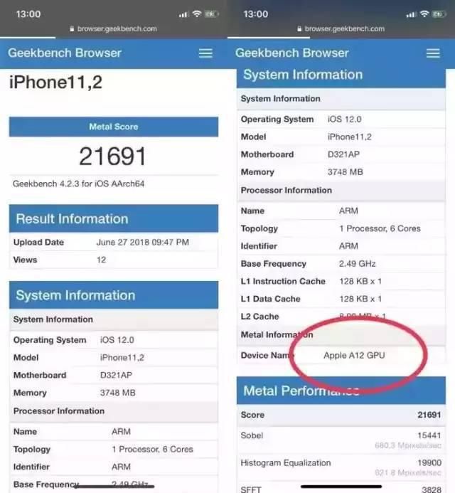 苹果A12处理器仍是性能怪兽,麒麟980惨遭虐!