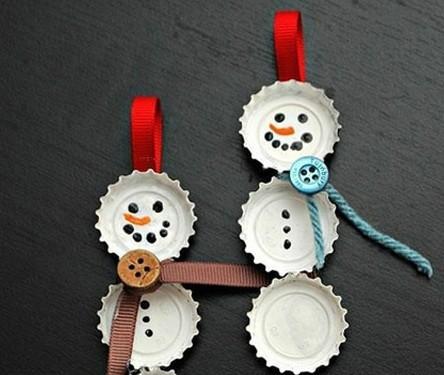 幼儿园瓶盖创意手工制作 幼儿园瓶盖创意手工制作