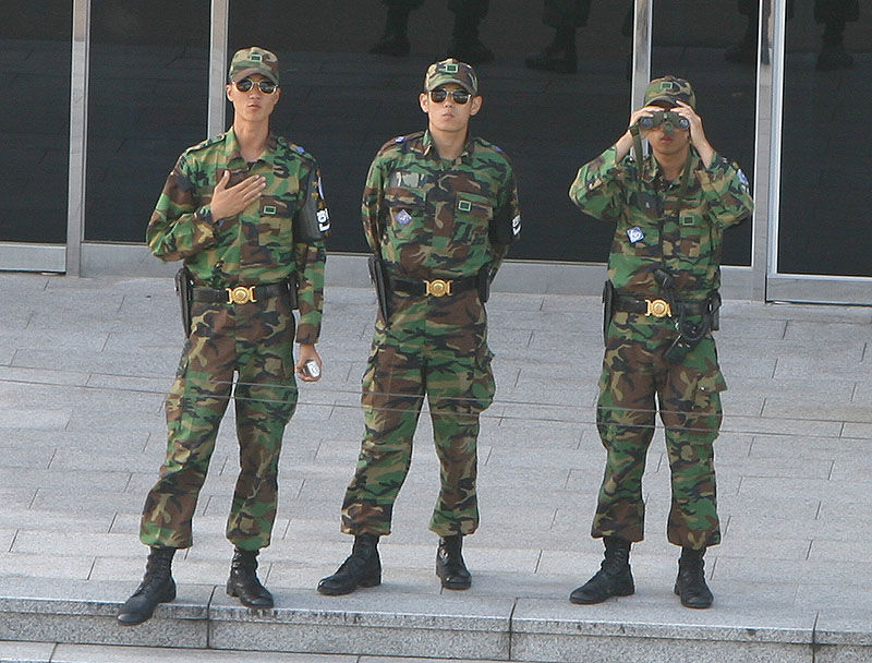 当前韩国军队的平均身高已经全面超越其在北方的对手