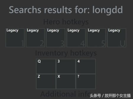 Dota2著名职业选手快捷键设置分享 你与哪位传