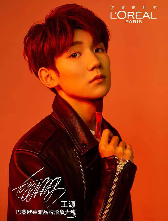 男明星代言海报,任嘉伦肖战黄景瑜王俊凯蔡徐